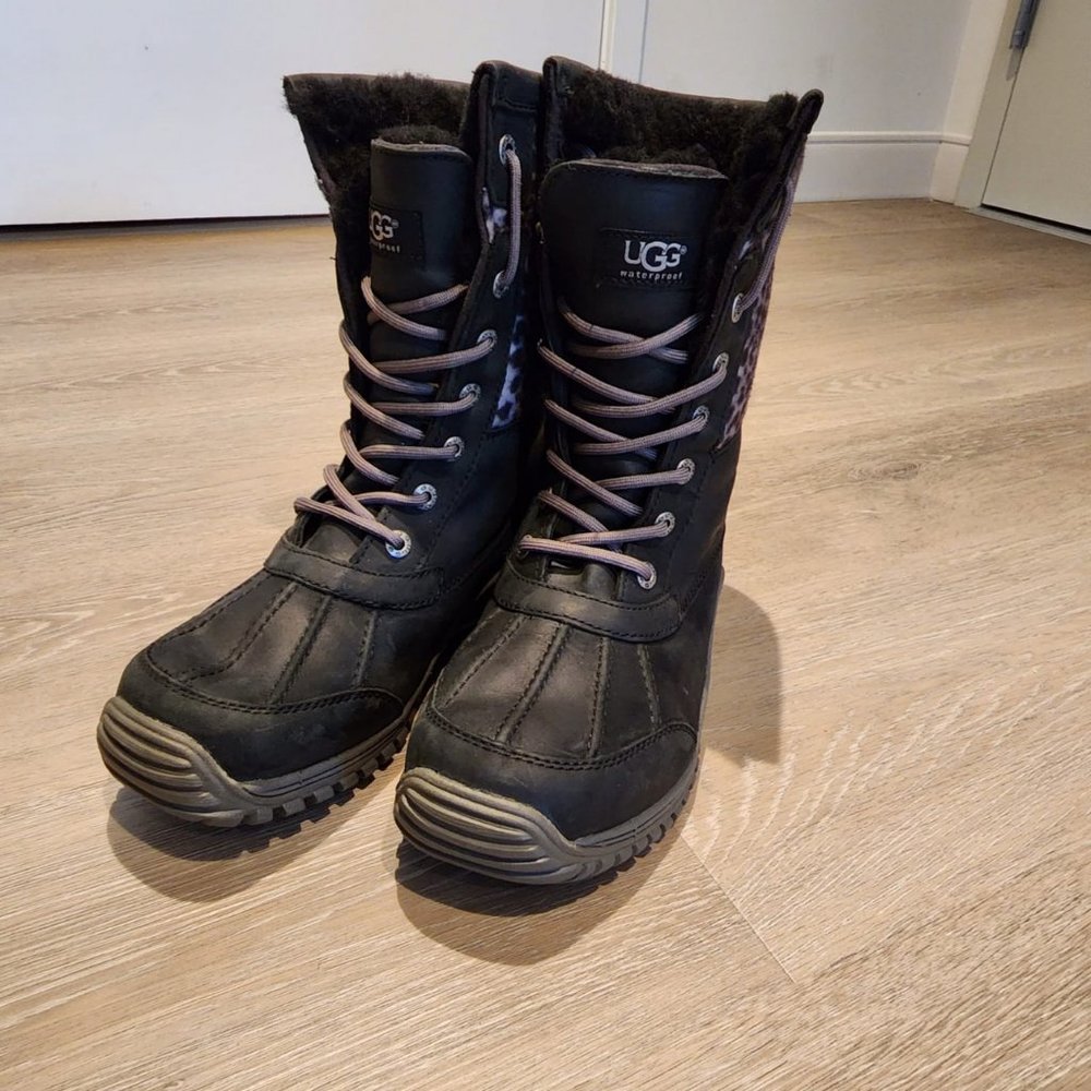 UGG Adirondack II Boot Exotic Leopard Print